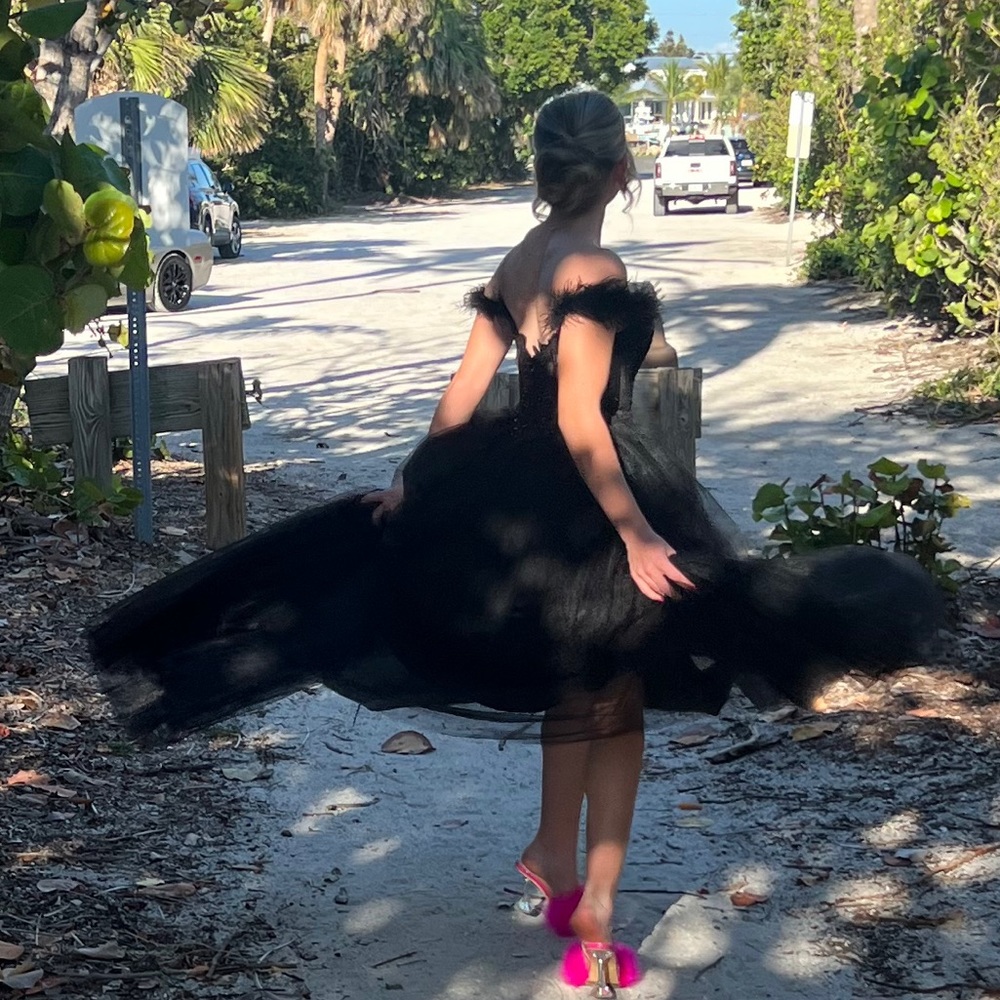 Designer Prom Dress - Picture 2 of 4